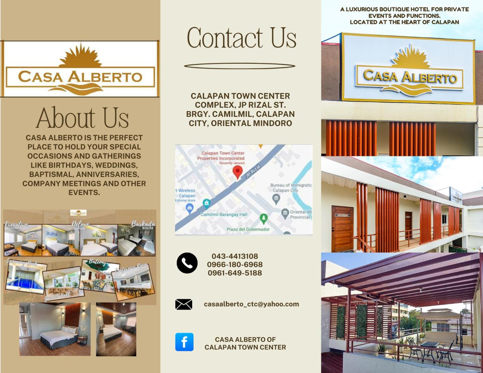 Casa Alberto Of Calapan Town Center Eksteriør bilde